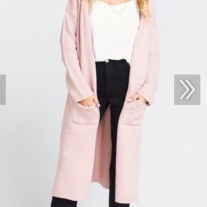 SMYM Bader Cardigan in light pink